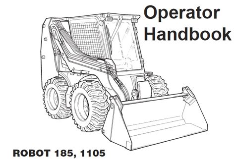 JCB Robot 185, 185H, 185F, 1105, 1105HF Skid Steer Loader 